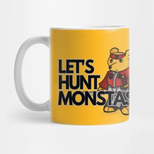 Let's Hunt Monsters - Winnie the Pooh Samurai Mug